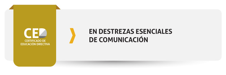 CED en destrezas esenciales de comunicación